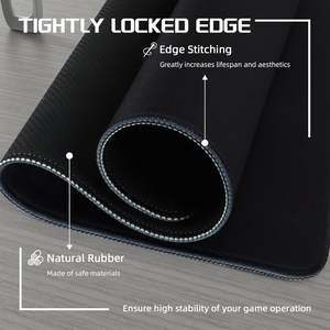 Tapis de souris de jeu original Attack <span class=keywords><strong>Shark</strong></span> CM02 avec surface en fibre haute densité Revêtement <span class=keywords><strong>5S</strong></span> Coussinage de 4mm d'épaisseur - Product Image 5