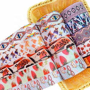 Logotipo de diseño personalizado, entrega rápida, correas impresas en Jacquard para ropa, mochilas, decoraciones de regalo, correas de nailon de algodón y poliéster - Product Image 2