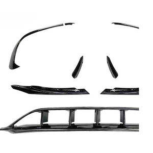 Nuovo Separatore Paraurti Anteriore in Plastica <span class=keywords><strong>Nera</strong></span> Lucida Stile A45 AMG per <span class=keywords><strong>Mercedes</strong></span> Benz <span class=keywords><strong>Classe</strong></span> <span class=keywords><strong>A</strong></span> W176 LCI 2016-2018 - Product Image 3
