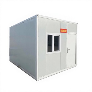 บ้านคอนเทนเนอร์สำเร็จรูป 2 ห้องนอนแบบขยายได้ พร้อมห้องนั่งเล่นและห้องครัว บ้านเคลื่อนที่สำหรับใช้งานกลางแจ้ง - Product Image 1