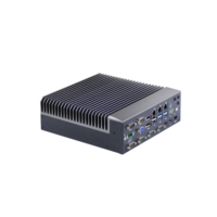 Core I5 9400 24V DC Entrada Fanless Industrial Box PC Windows 10 Linux Soporte Intel I210 Controlador de red Computadora integrada