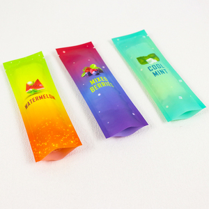 カスタマイズ可能な再封可能な防臭スタンドアップPET+PEジップロック喫煙用タバコ巻きタバコポーチプリロールサシェバッグ - Product Image 4