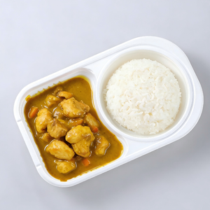 Kits de survie alimentaires de marque OEM, saveur curry au poulet, riz instantané prêt à manger au micro-ondes en <span class=keywords><strong>2</strong></span> minutes - Product Image 2