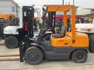 รถยกมือสอง TCM สีเดิมนำเข้าจากญี่ปุ่น30N 3ตันเครื่องจักรก่อสร้าง - Product Image 2