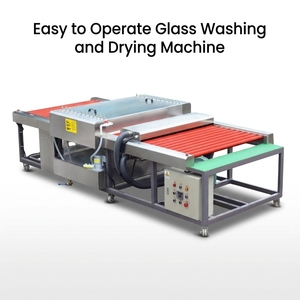 Maquinaria para Lavar y Secar Vidrio, Máquina de Procesamiento de Vidrio con Estándar CE y Sistema Eléctrico <span class=keywords><strong>Siemens</strong></span> - Product Image 1