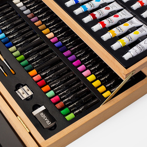 Scatola di legno <span class=keywords><strong>Per</strong></span> Bambini di Arte Creatività Set Pittura, il Disegno E La Pittura Insieme <span class=keywords><strong>Per</strong></span> I Bambini E <span class=keywords><strong>Per</strong></span> <span class=keywords><strong>Adulti</strong></span>./ - Product Image 5