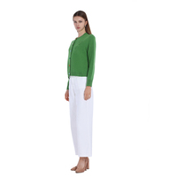 Automne femmes pull décontracté à manches longues à la mode et Simple coeur brodé vente chaude pull tricoté en laine