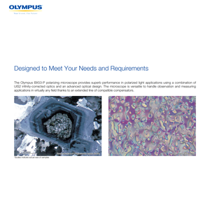 <strong>Olympus</strong> BX53P <strong>Trinocular</strong> Polarizing <strong>Microscope</strong> BF POL DIC Observation Features LED Illumination IP54 Rated 1920x1080 Resolution - Product Image 6