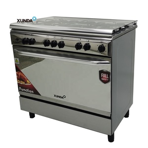 <span class=keywords><strong>Forno</strong></span> Combinato a Gas Xunda 90cm Multifunzione, Fornello a Gas da <span class=keywords><strong>Incasso</strong></span> con 5 Bruciatori, <span class=keywords><strong>Forno</strong></span> e Grill Integrati - Product Image 4