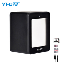 Escáner de Código de Barras de Escritorio USB YHD-9800D 2D Omnidireccional con Escaneo Automático de Códigos QR