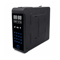 Coffre-fort pour arme de poing à 3 modes de déverrouillage : empreinte digitale, clavier numérique, clé mécanique, écran LCD, accès rapide, pour la maison, la table de chevet, directement de l'usine OEM