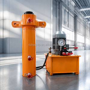 Vérin hydraulique à piston solide double effet, ultra haute pression, électrique, pour levage de ponts et applications de levage - Product Image 6