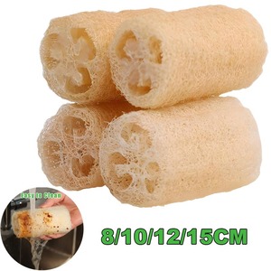 Éponge naturelle douce pour laver la vaisselle et brosser les casseroles et les poêles pour éliminer la graisse, lingettes en luffa - Product Image 1