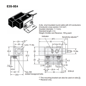 E3S-5E4 quang điện chuyển đổi cảm biến E3S-2E4 E3S-LS10XE4 E3S-LS20XE4 E3S-R2E4 E3S-DS10E4 E3S-DS30E4 E3S-2E41 E3S-5E41 E3S-R2E41 - Product Image 4