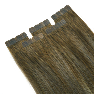 ผมต่อแบบเทปมินิ เกรดซาลอน คุณภาพสูง ผลิตจากผมแท้ของคนจีน เคราตินแท้ แบบเส้นเดียว ดึงสองชั้น น้ำหนัก 50 กรัม ตรง ไร้รอยต่อ เพิ่มวอลลุ่ม - Product Image 5