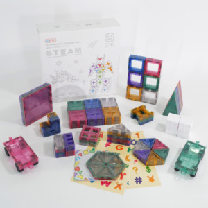 Jeux éducatifs Montessori précoces MNTL, jouets magnétiques, tuiles magnétiques en forme d'étoile, jeux éducatifs Montessori pour enfants - Product Image 2