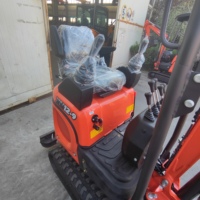 Ekskavator mini badak XN12-9 Kubota Power penggali kecil CE/EPA/EURO 5 ekskavator mini kompak 1/2 ton harga