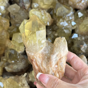 Bán buôn cụm thô Citrine druzy nguyên thạch anh mẫu Citrine cụm để bán - Product Image 4