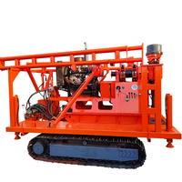 Machine d'échantillonnage de forages profonds XY-2B 500m avec structure d'alimentation hydraulique pour réduire le travail manuel sur site