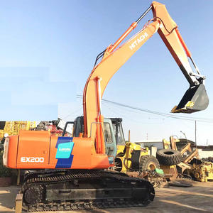 รถขุดตีนตะขาบฮิตาชิ EX200 ขนาด 20 ตัน เครื่องยนต์ฉีดตรง ราคาถูก คุณภาพสูง เกียร์มือสอง ปั๊ม PLC ญี่ปุ่น - Product Image 1