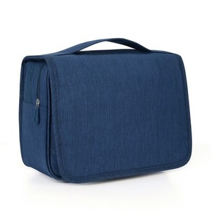 Customized Logo Travel for <b>Toiletry</b> <b>Bag</b> Waterproof Hanging Cosmetic <b>Bags</b> with Zipper Closure Fabric Material - Product Image 6