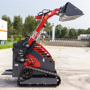 รถตักล้อยางขนาดเล็ก HT360 สำหรับงานเกษตรกรรม พร้อมหัวเจาะดินและเครื่องขุดร่องดิน ผลิตในจีน - Product Image 2