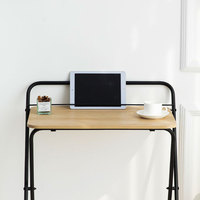 Moderne Opvouwbare Metalen Laptop Bureau Top Computer Staande & Lezen Bijzettafels Voor Woonkamer Meubels