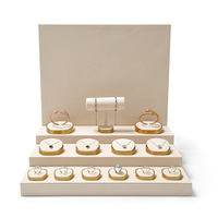 Accessoires de présentation de bijoux haut de gamme pour vitrine de boutique, exposition, vente en gros