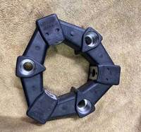 Couplage flexible en caoutchouc CF-A-004 CF-A-008 CF-A-012 CF-A-016, élément torsionnel de type Centaflex-A pour excavateur et moteur marin