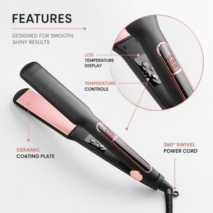Revêtement céramique en marque privée Mch 500 ° Lisseur de cheveux <span class=keywords><strong>professionnel</strong></span> F pour usage en salon - Product Image 2