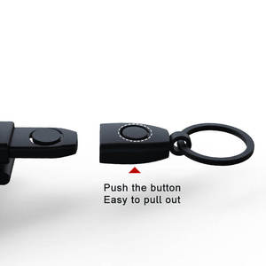 High Quality 2M Fiber Rope Retractable Customized Design Multifunction Heavy Duty Anti-Lost Keychain Badge Holder ABS Accessory - Product Image 3