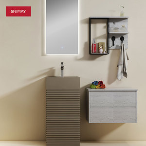 Professionale Personalizzato Stanza Da <span class=keywords><strong>Bagno</strong></span> Scaffale E di Stoccaggio Della Parete Appeso Mobiletto del <span class=keywords><strong>Bagno</strong></span> Vanità Unità - Product Image 5