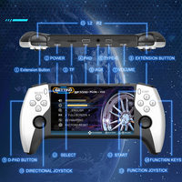 SF3500 Console de jeu portable rétro 5,0 pouces avec sortie TV FHD, prend en charge la musique, la vidéo et les livres électroniques