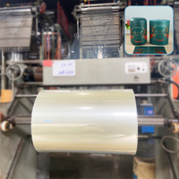 Rouleau de film rétractable rigide en PVC blanc transparent pour l'emballage anti-humidité des boissons (thé/café/jus)