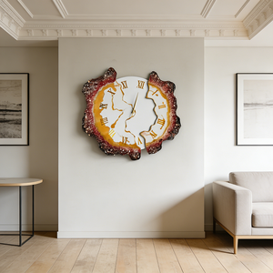 <span class=keywords><strong>Reloj</strong></span> Decorativo de Pared de Porcelana con Cristales Irregulares, Acrílico Premium, Islámico Musulmán, con Ajuste Automático de Hora de Oración - Product Image 2