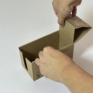 Hot bán Chất lượng cao sóng Hội Đồng Quản trị truy cập hộp hiển thị thân thiện với môi kỹ thuật số in bán lẻ các tông cho nến Made - Product Image 3