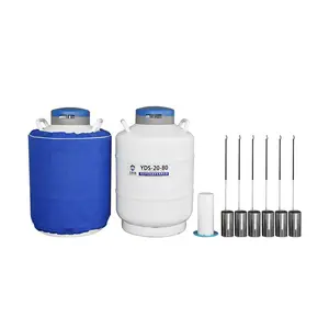 15liter Cryo ln2 Dewar Vessel Medium Liquid Nitrogen Tanks 15L Cylinder For Semen Storage