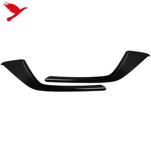 Cubierta de moldura de tira lateral para parrilla delantera de coche <span class=keywords><strong>Mazda</strong></span>, <span class=keywords><strong>accesorios</strong></span> de Exterior, embellecedor ABS, negro brillante, para <span class=keywords><strong>Mazda</strong></span> CX-5 2022 <span class=keywords><strong>2023</strong></span>, 2 uds. - Product Image 1