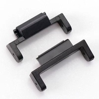 Connecteurs d'adaptateur de bracelet de montre noir de remplacement en plastique de haute qualité 16*22mm pour casio gshock DW5600