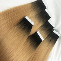 Dropshipping Vendor's Single Drawn Virgin Human Hair 100% Russian Hair Tape Ins Styles Ins Comprend Natural Wave et Italian Curl