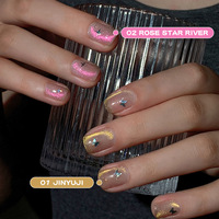 Nouvel arrivage Tendance Cat Eye Gel Polish 5 couleurs Sharp Flash Petite ampoule personnalisée Marque OEM pour l'art