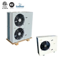 Compresseurs de type boîte à air refroidi à système split à économie d'énergie Icebear 3HP 4HP, réfrigérant R404a/R507a, efficace pour les camions de restauration