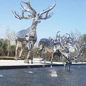 Varias esculturas personalizadas, estatua <span class=keywords><strong>grande</strong></span> de <span class=keywords><strong>Buda</strong></span>, jardín, Roca, tigre dorado - Product Image 1