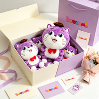 Peluche OEM de haute qualité en tissu doux pour enfants, idéale comme cadeau promotionnel d'entreprise