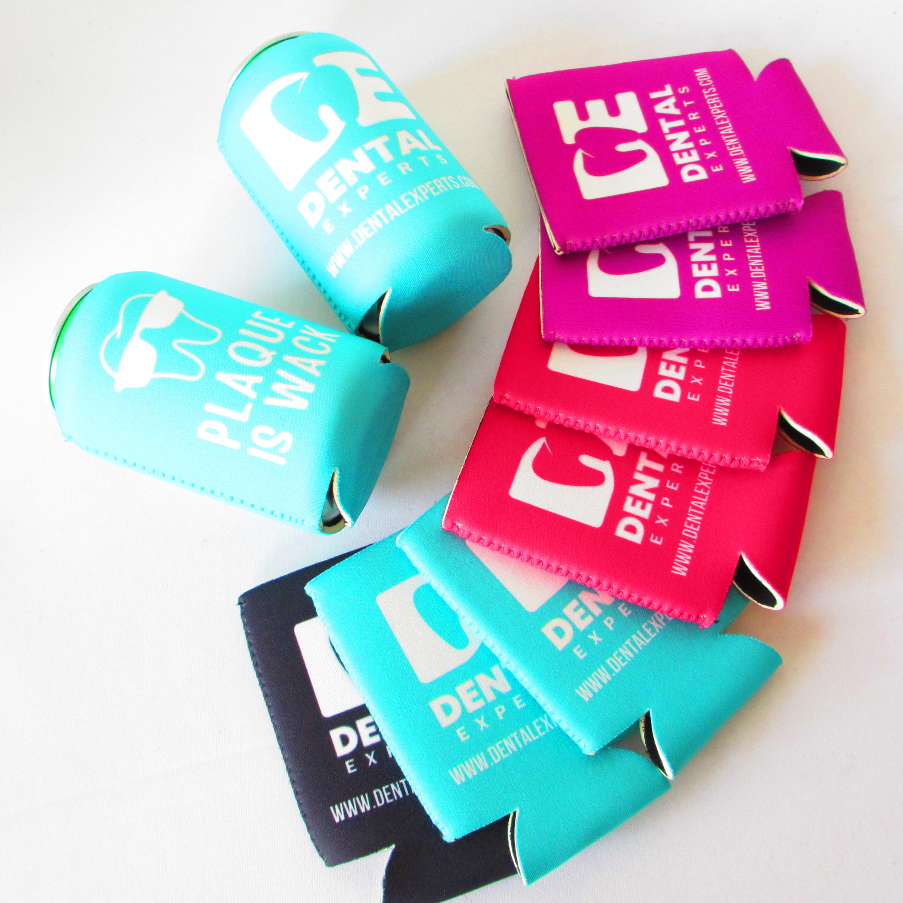 Custom Birthday Can Coolers - Personalized Neoprene Drink Sleeves For Parties & Events