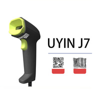 Escáner de Código de Barras 2D Uyin J7, Lector de Códigos QR Inalámbrico Portátil para Escanear Códigos de Barras en Pantalla y Papel
