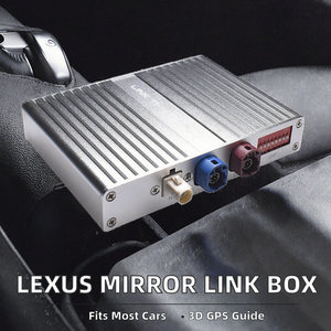 Boîtier de mise en miroir du système Linux pour Lexus IS IS200t IS300h IS300 IS250 IS350 2005-2020, avec navigation GPS et mise à niveau de l'écran OEM vers des cartes 3D - Product Image 2