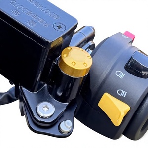 Adecuado para tornillos de montaje de espejos CNC de aleación de aluminio Haojue UHR150, tornillos de tapa de espejo retrovisor UFR y tornillos de enchufe. - Product Image 2