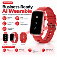 Bracelet Enregistreur IA Sans Écran avec Cache Local de 256 Mo, Reconnaissance Vocale et Personnalisation Rapide pour les Marques OEM ODM