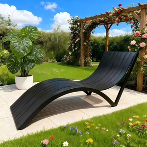 Lit de Jardin Moderne de Luxe Personnalisé de Haute Qualité pour Piscine Extérieure, en Aluminium Durable et Imperméable, pour Patio et Cabane de Plage - Product Image 4